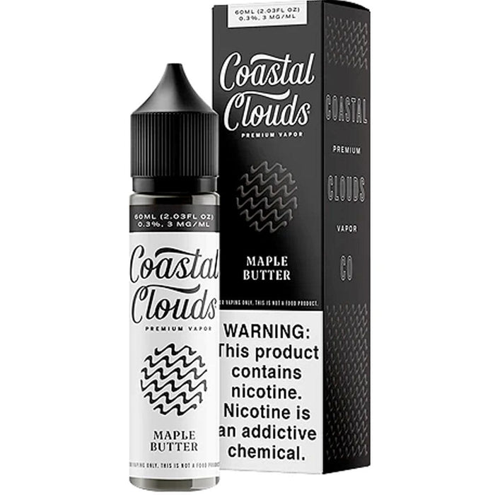 Coastal Clouds desserts 60mL Coastal Clouds Premium e-Liquids Maple Butter Coastal Clouds / 3mg / 60mL