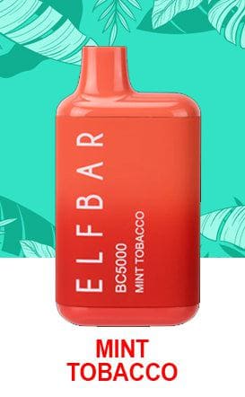 Elf Bar BC5000 5% Elf Bar Disposables Mint Tobacco / 5000+ / 5% (50mg)