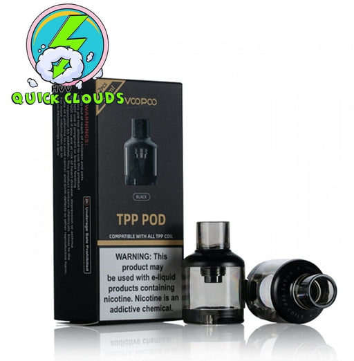 Voopoo TPP Pod VooPoo Coils/Pods/Glass Pack (2 pods) / Black